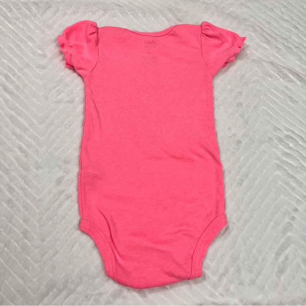 Carter's‎ Pink Bodysuit I Heart Mommy onsie shirt size 18 months